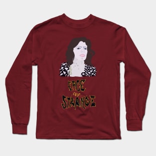 face the strange: bowie Long Sleeve T-Shirt